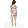 imageMatchable Family Hawaiian Luau Men Women Girl Boy Clothes in Lotus and OrchidGirl Simple Muumuu Ruffle
