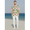 imageMatchable Family Hawaiian Luau Men Women Girl Boy Clothes in Lotus and OrchidMen Short Sleeve