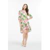 imageMatchable Family Hawaiian Luau Men Women Girl Boy Clothes in Lotus and OrchidWomen 34 Sleeve