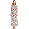 imageMatchable Family Hawaiian Luau Men Women Girl Boy Clothes in Lotus and OrchidWomen Cap Sleeve