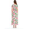 imageMatchable Family Hawaiian Luau Men Women Girl Boy Clothes in Lotus and OrchidWomen Cap Sleeve