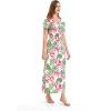 imageMatchable Family Hawaiian Luau Men Women Girl Boy Clothes in Lotus and OrchidWomen Cap Sleeve