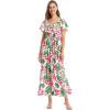imageMatchable Family Hawaiian Luau Men Women Girl Boy Clothes in Lotus and OrchidWomen Maxi Rahee