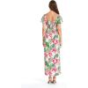 imageMatchable Family Hawaiian Luau Men Women Girl Boy Clothes in Lotus and OrchidWomen Maxi Rahee
