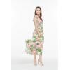 imageMatchable Family Hawaiian Luau Men Women Girl Boy Clothes in Lotus and OrchidWomen Maxi Tank