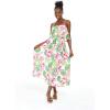 imageMatchable Family Hawaiian Luau Men Women Girl Boy Clothes in Lotus and OrchidWomen Short Maxi Ruffle