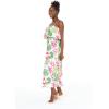 imageMatchable Family Hawaiian Luau Men Women Girl Boy Clothes in Lotus and OrchidWomen Short Maxi Ruffle