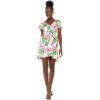 imageMatchable Family Hawaiian Luau Men Women Girl Boy Clothes in Lotus and OrchidWomen Short Rahee