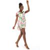 imageMatchable Family Hawaiian Luau Men Women Girl Boy Clothes in Lotus and OrchidWomen Short Rahee