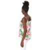 imageMatchable Family Hawaiian Luau Men Women Girl Boy Clothes in Lotus and OrchidWomen Spaghetti Strap Top