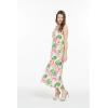 imageMatchable Family Hawaiian Luau Men Women Girl Boy Clothes in Lotus and OrchidWomen Sweet Heart Maxi