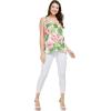 imageMatchable Family Hawaiian Luau Men Women Girl Boy Clothes in Lotus and OrchidWomen Tank Top