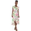 imageMatchable Family Hawaiian Luau Men Women Girl Boy Clothes in Lotus and OrchidWomen Wrap Ruffle