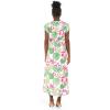 imageMatchable Family Hawaiian Luau Men Women Girl Boy Clothes in Lotus and OrchidWomen Wrap Ruffle