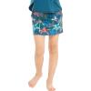 imageGirls Hawaiian Athletic Sportswear Skorts with Builtin Tights in Floral PatternsCrayon Palms Green