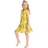 imageGirl Hawaiian Collar Shirt Dress in Garden Poppy YellowGarden Poppy Yellow