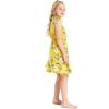 imageGirl Hawaiian Collar Shirt Dress in Garden Poppy YellowGarden Poppy Yellow
