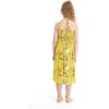 imageGirl Hawaiian Halter Dress in Red SunsetGarden Poppy Yellow