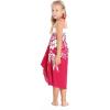 imageGirl Hawaiian Halter Dress in Red SunsetIndri Pink