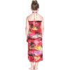 imageGirl Hawaiian Halter Dress in Red SunsetRed Sunset