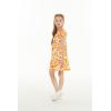 imageGirl Hawaiian Simple Muumuu Dress in Classic HibiscusClassic Hibiscus Orange