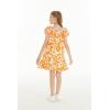 imageGirl Hawaiian Simple Muumuu Dress in Classic HibiscusClassic Hibiscus Orange
