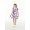 imageGirl Hawaiian Simple Muumuu Dress in Classic HibiscusClassic Hibiscus Purple