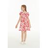 imageGirl Hawaiian Simple Muumuu Dress in Classic HibiscusClassic Hibiscus Red