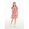 imageGirl Hawaiian Simple Muumuu Dress in Classic HibiscusClassic Hibiscus Red