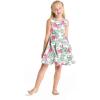 imageGirl Hawaiian Vintage Fit and Flare Dress in Flamingo in LoveFlamingo in Love