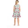 imageGirl Hawaiian Vintage Fit and Flare Dress in Flamingo in LoveFlamingo in Love