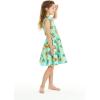 imageGirl Hawaiian Vintage Fit and Flare Dress in Flamingo in LoveShirt Dress in Pineapple Skull Turquoise
