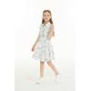 imageGirl Hawaiian Vintage Fit and Flare Dress in Flamingo in LoveShirt Dress in Tropical Toile