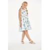 imageGirl Hawaiian Vintage Fit and Flare Dress in Vintage Tropical ToileVintage Tropical Toile