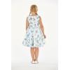 imageGirl Hawaiian Vintage Fit and Flare Dress in Vintage Tropical ToileVintage Tropical Toile
