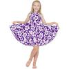 Classic Vintage Hibiscus in Purple