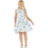 imageGirl Hawaiian Vintage Fit and Flare Dress in Vintage Tropical ToileVintage Tropical Toile