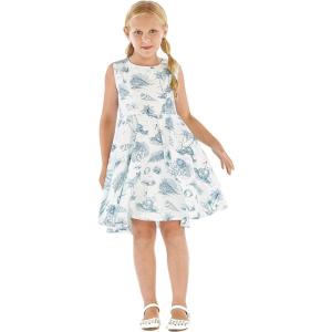 imageGirl Hawaiian Vintage Fit and Flare Dress in Vintage Tropical ToileVintage Tropical Toile