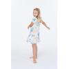 imageGirl Hawaiian Short Sleeve Simple Muumuu Ruffle Dress in Sandy BeachSandy Beach