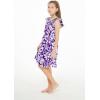 imageGirl Luau Wrap Ruffle Dress in Classic Red HibiscusClassic Purple Hibiscus