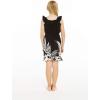 imageGirl Ruffle Wrap Hawaiian Luau Dress in IndriIndri Black