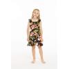 imageGirl Ruffle Wrap Hawaiian Luau Dress in RafelsiaRafelsia Black