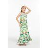 imageHawaii Luau Maxi Muumuu Swirl Mermaid Dress with Ruffles in Bird of ParadiseBird of Paradise