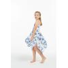 imageGirl Gypsy Uneven Bottom Hawaiian Luau Dress in Sandy BeachDay Dream Bloom