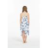 imageGirl Gypsy Uneven Bottom Hawaiian Luau Dress in Sandy BeachDay Dream Bloom