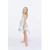 imageGirl Gypsy Uneven Bottom Hawaiian Luau Dress in Sandy BeachSandy Beach