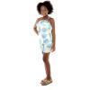 imageGirl Hawaiian Ruffle Top Jumpsuit Romper in Pacific Palm CreamPacific Palm Cream