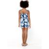 imageGirl Hawaiian Ruffle Top Jumpsuit Romper in Pacific Palm CreamPacific Palm Navy