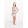 imageGirl Hawaiian Tank Dress in Flamingo in LoveFlamingo in Love