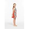 imageGirl Hawaiian Tank Dress in Orchid Paradise NavyOrchid Paradise Red
